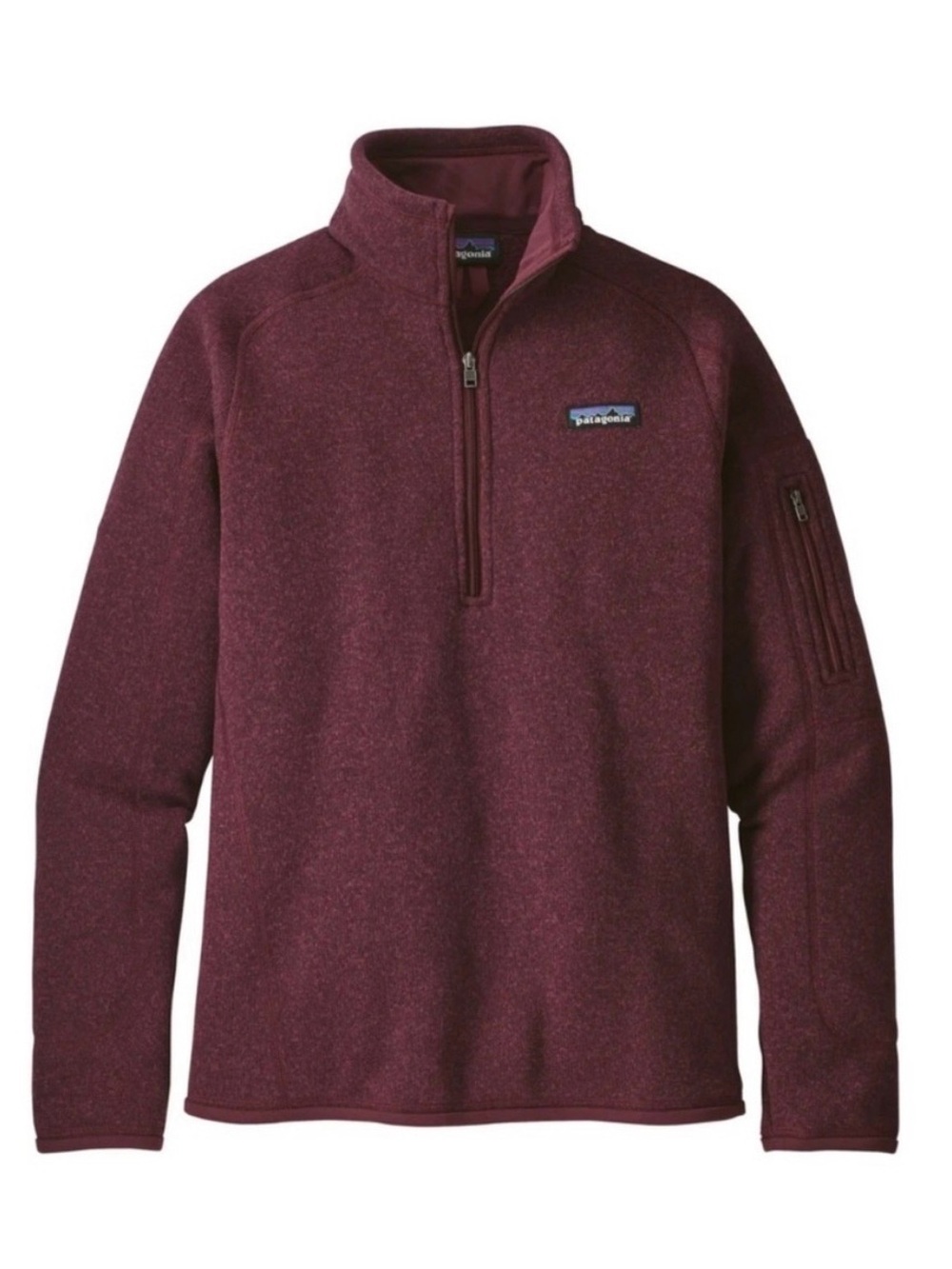 Patagonia Women's Half-Zip Pullover - Burgundy